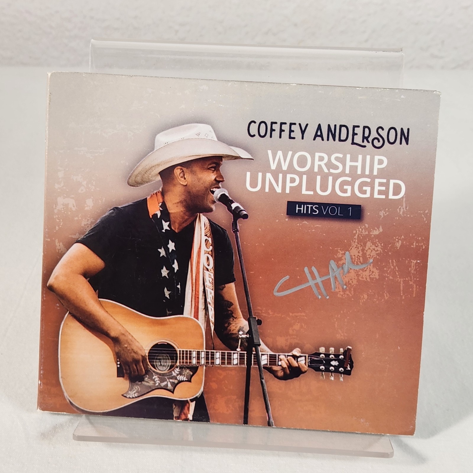 Coffey Anderson - Worship Unplugged Hits Vol 1 (CD Digipak) SIGNED Rare FstShp