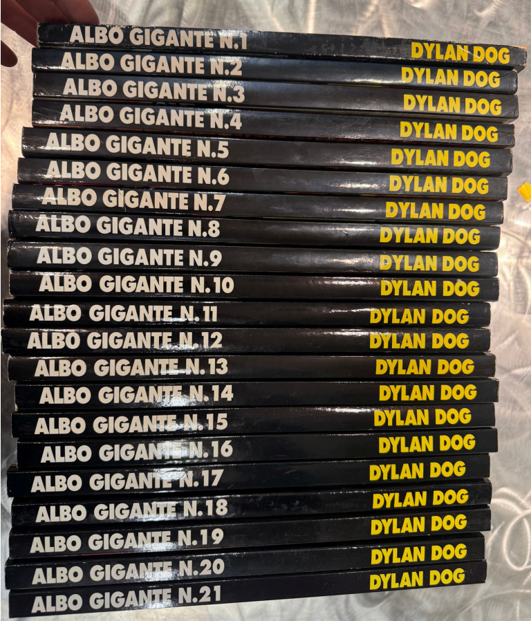 Collezione COMPLETA "DYLAN DOG ALBO GIGANTE" 1-21 Sergio Bonelli Editore