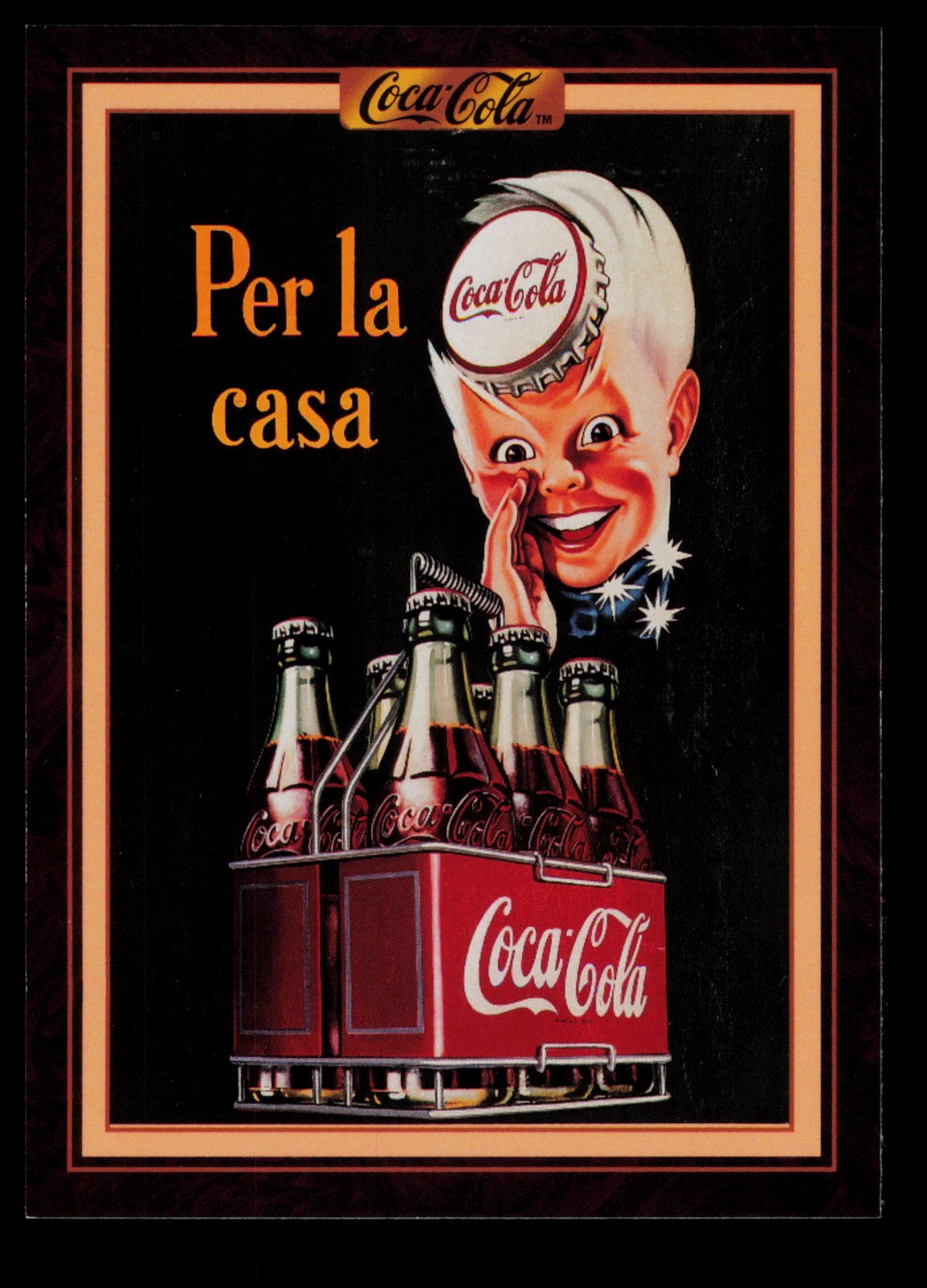 Sprite Boy Per La Casa #215 Coca Cola Collection Series 3 Trading Card