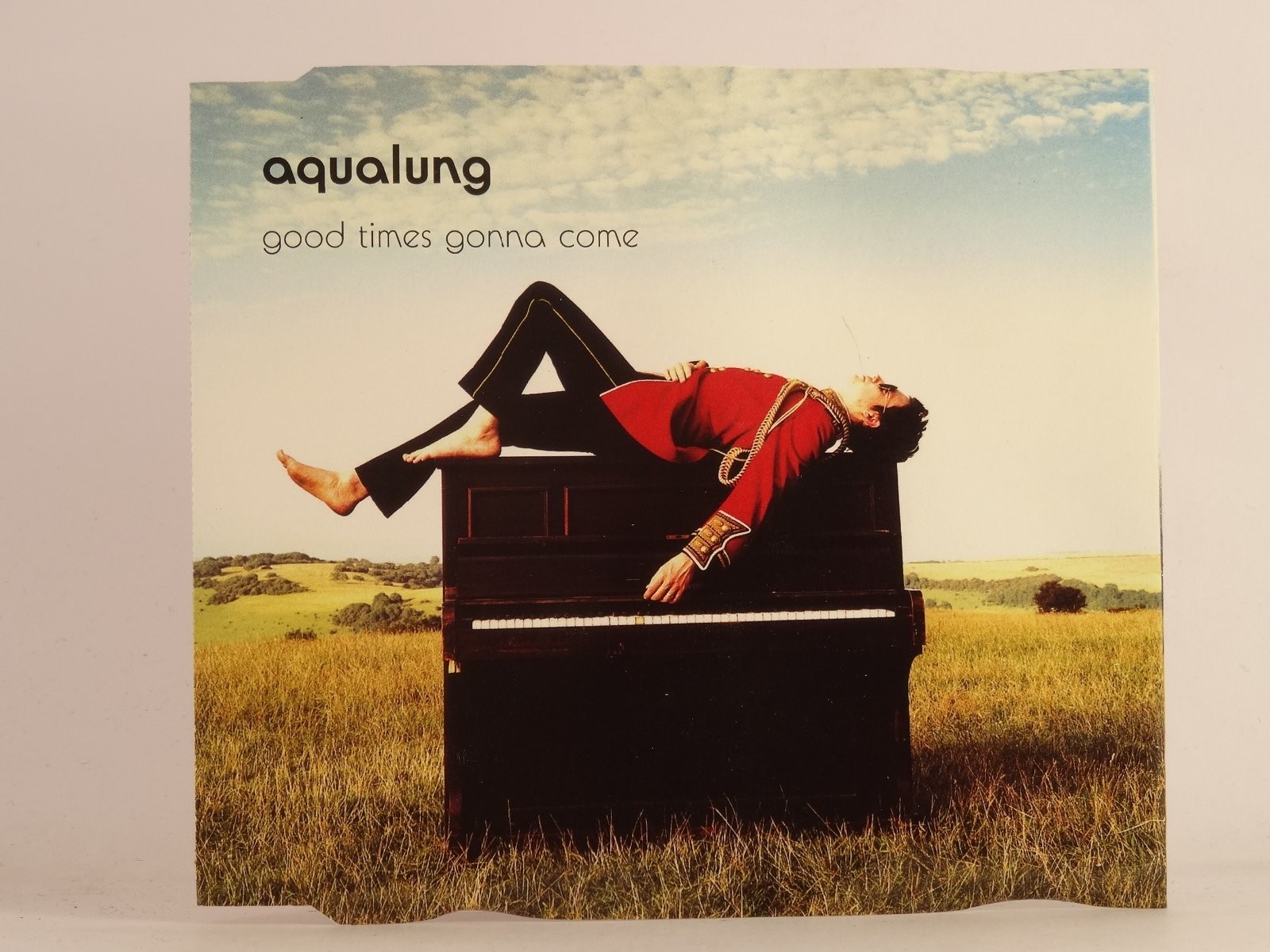 AQUALUNG GOOD TIMES GONNA COME (F47) 1 Track Promo CD Single including Picture S