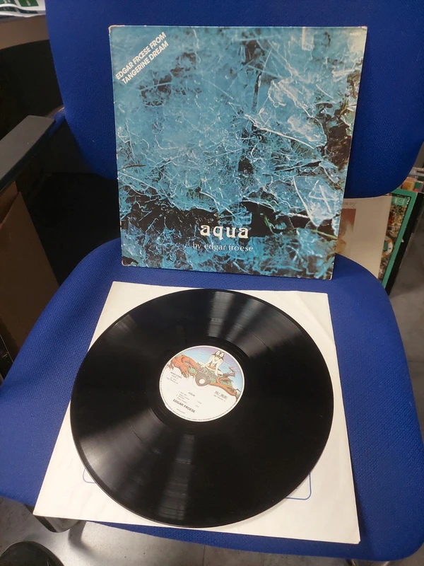 Lp Edgar Froese tagerine dream aqua krautrock