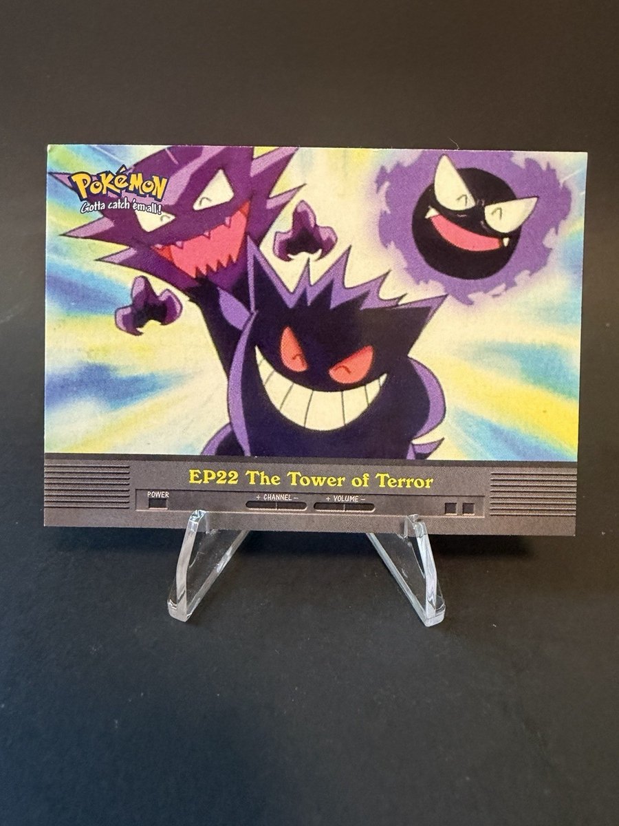 VINTAGE Gengar - The Tower of Terror EP22 Topps Series (Non-Foil)