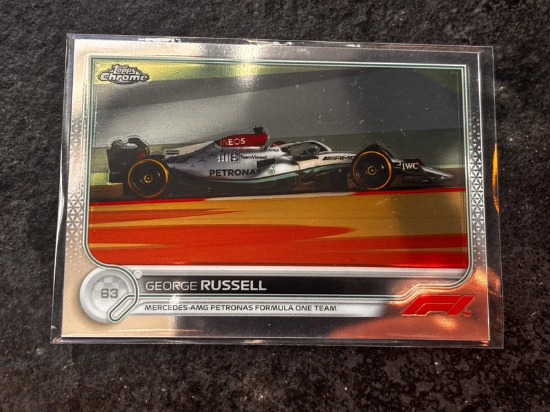 Topps Chrome F1 2022 #112 George Russel Base