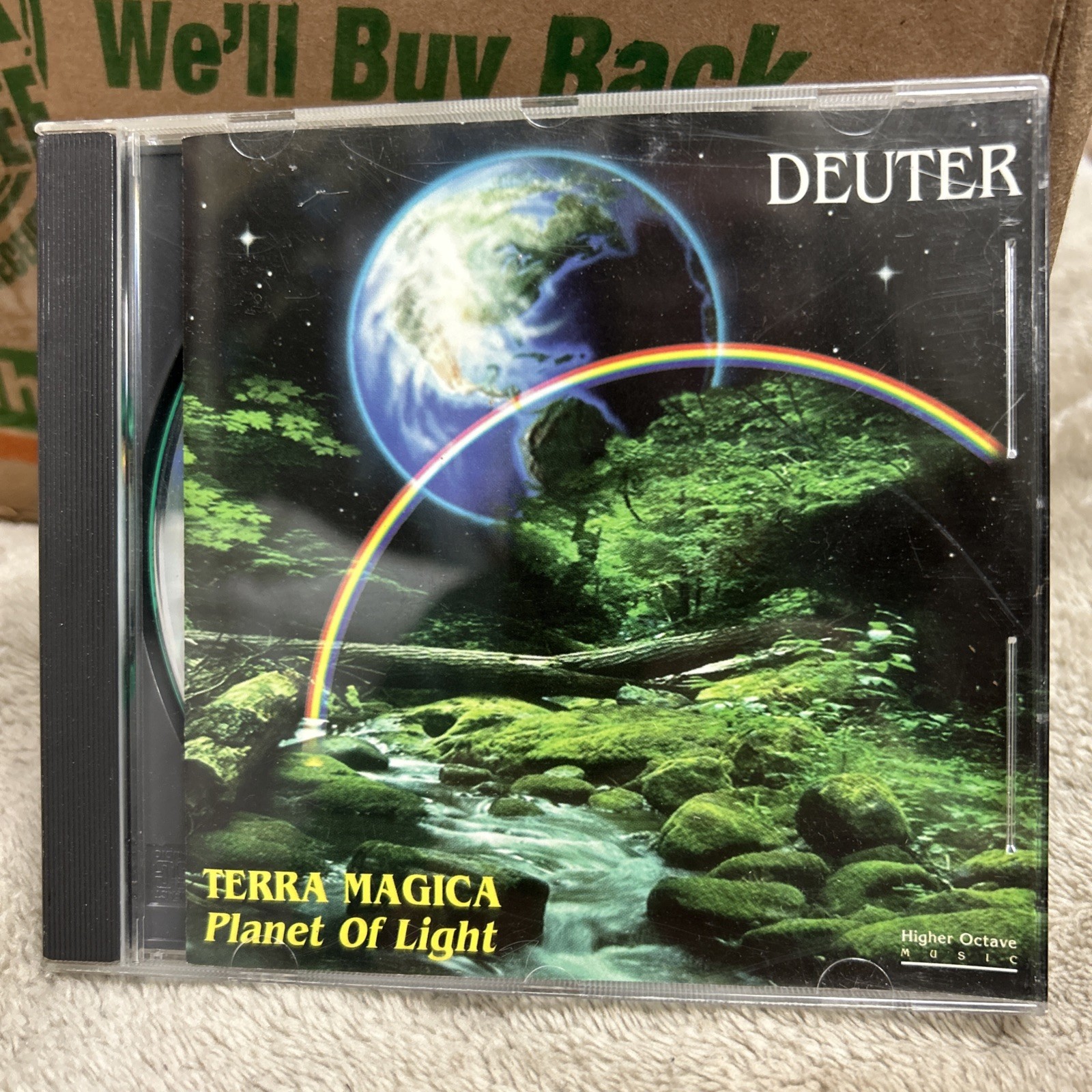 Deuter Terra Magica Planet of Light CD 1995 Higher Octave VG+ New Age Electronic