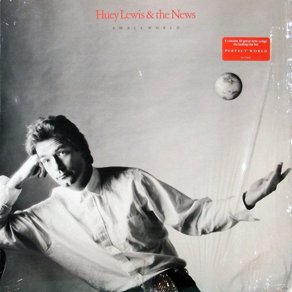 Huey Lewis & The News - Small World (LP) (Near Mint (NM or M-)) - 4374233418