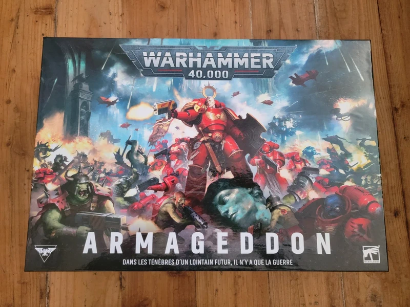warhammer 40k boite armageddon V11 scellé