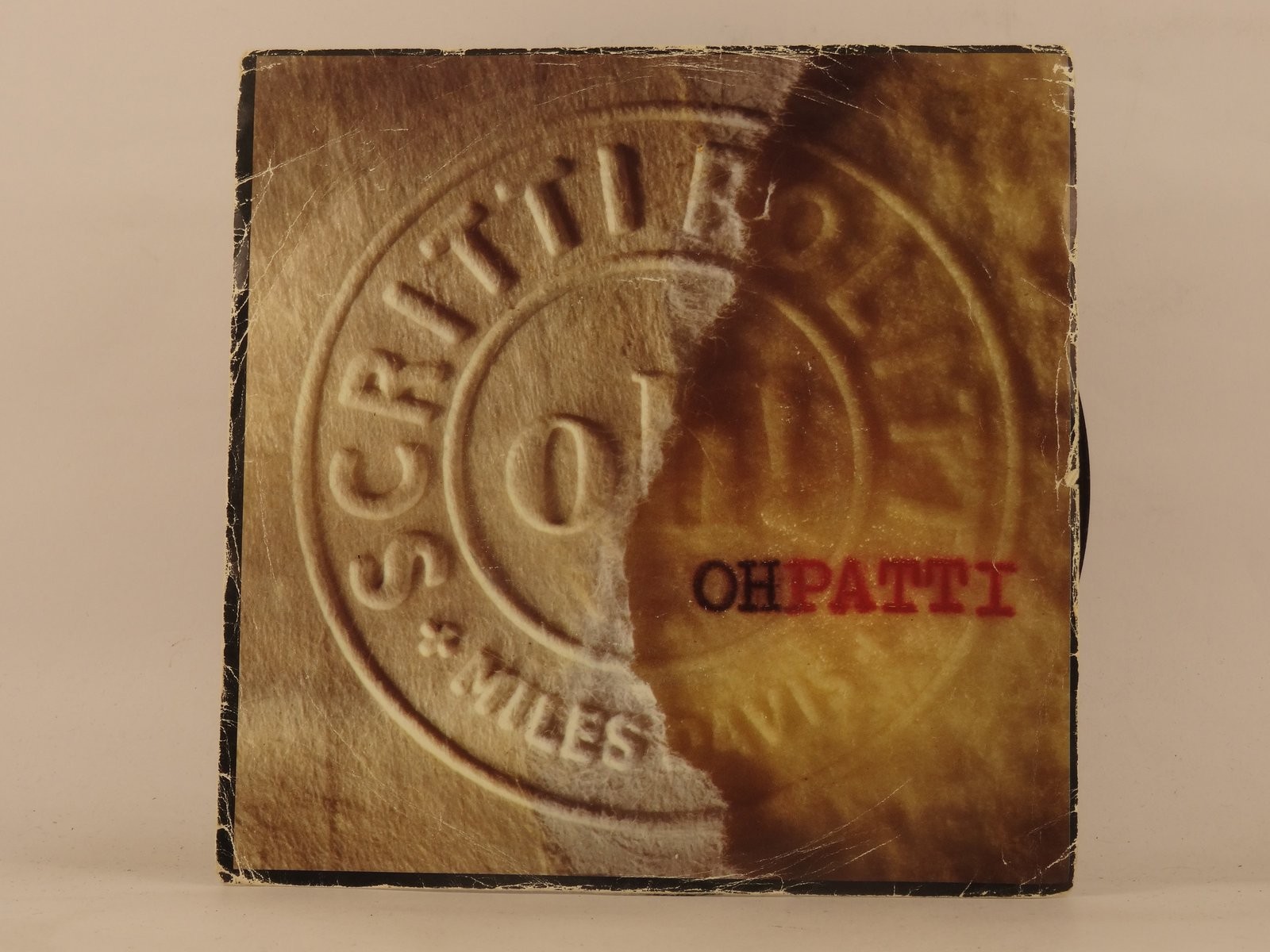 SCRITTI POLITTI OH PATTI (97) 2 Track 7" Single plus Picture Sleeve VIRGIN