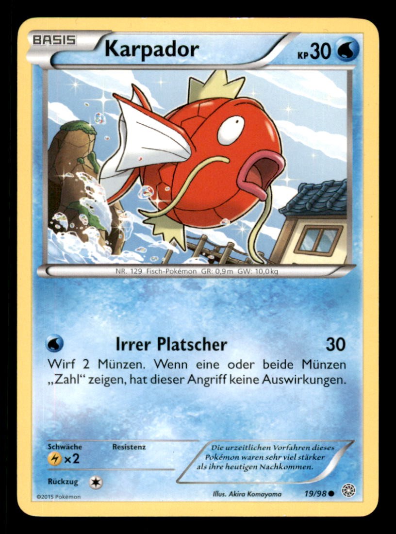 Pokemon Karpador 19/98 Eterno Inizio Italiano