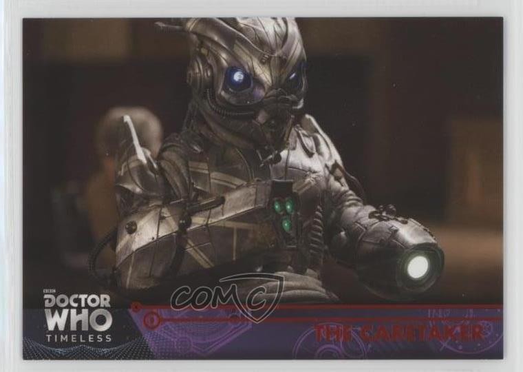 2016 Topps Doctor Who Timeless Red Foil 20/25 The Caretaker #97 0c3