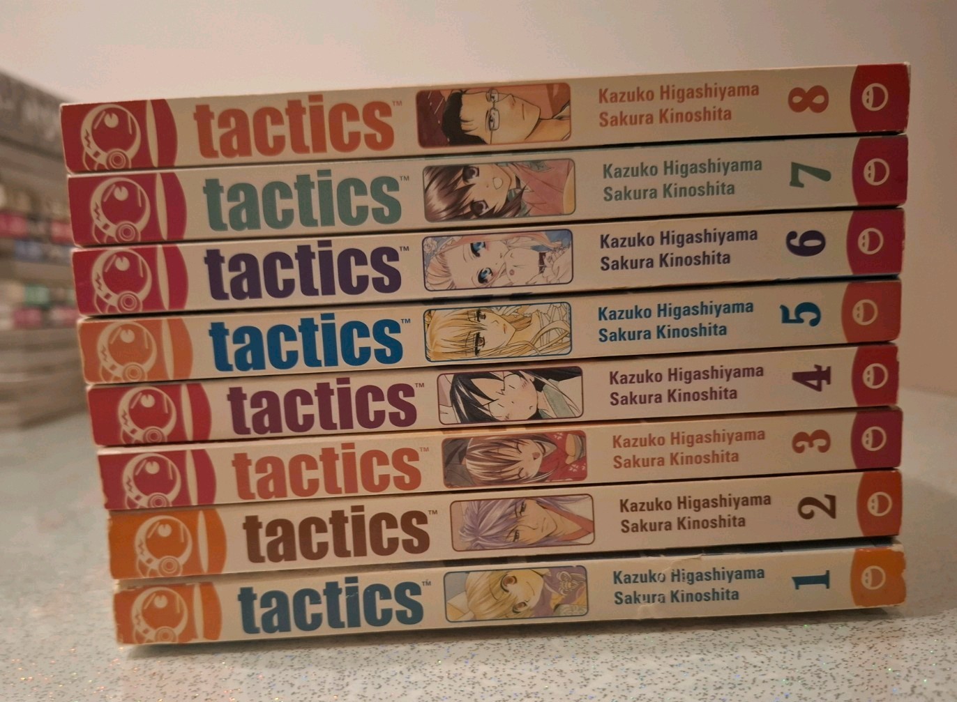 Tactics Manga Volume 1-7 Tokyopop ADV Comic book Graphic Novel English