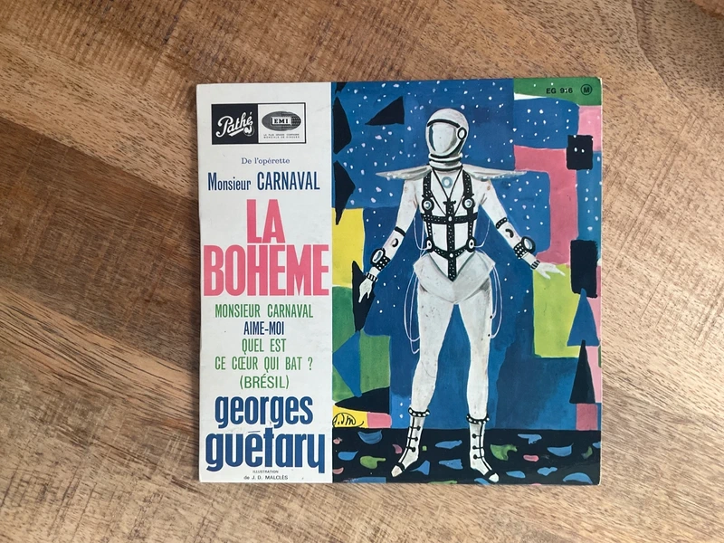 45 tours Georges Guetary - Monsieur Carnaval