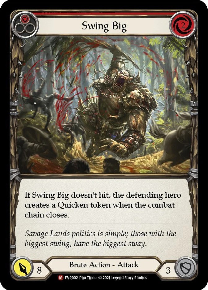 Swing Big 🏏 Everfest Brute Attack [EVR002] No Foil, Majestic
