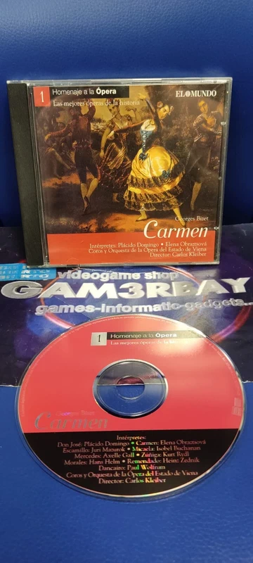 CD Georges Bizet - Carmen (Homenaje a la Ópera / El Mundo)