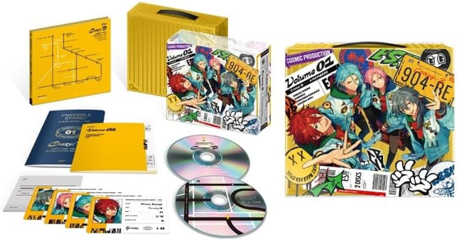 Ensemble Stars! ! Album series "TRIP" Crazy:B [First press limited edition] F/S