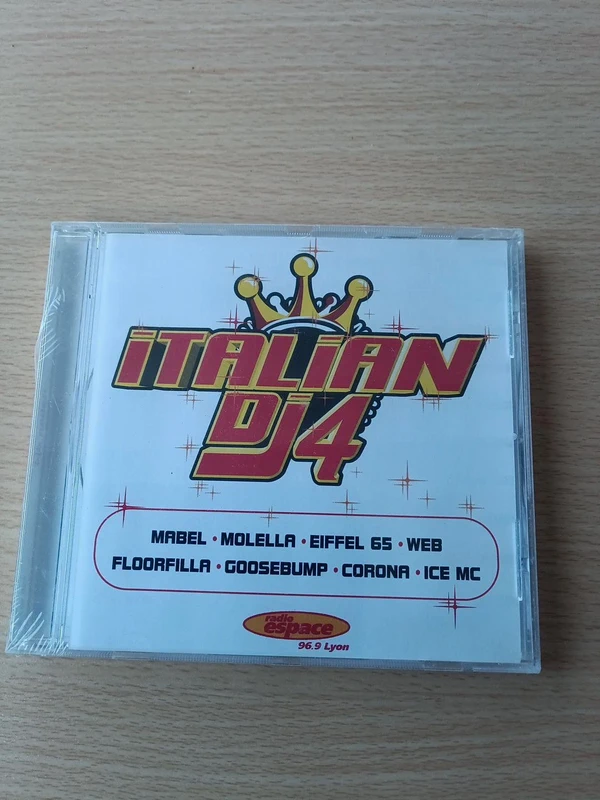 Italian DJ 4 compilation dance techno eurodance Eiffel 65 Corona Molella CD