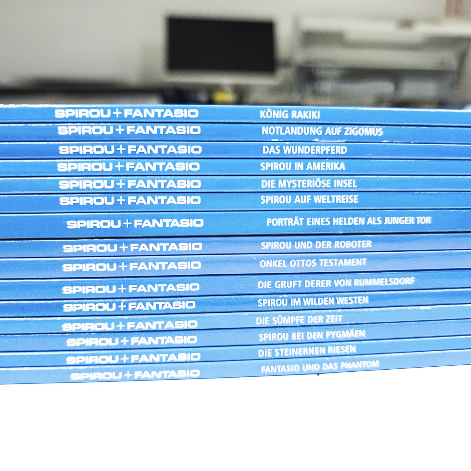 Spirou + Fantasio Special | 15 volumi n. 1-8, 10, 13-18 | Carlsen | tedesco