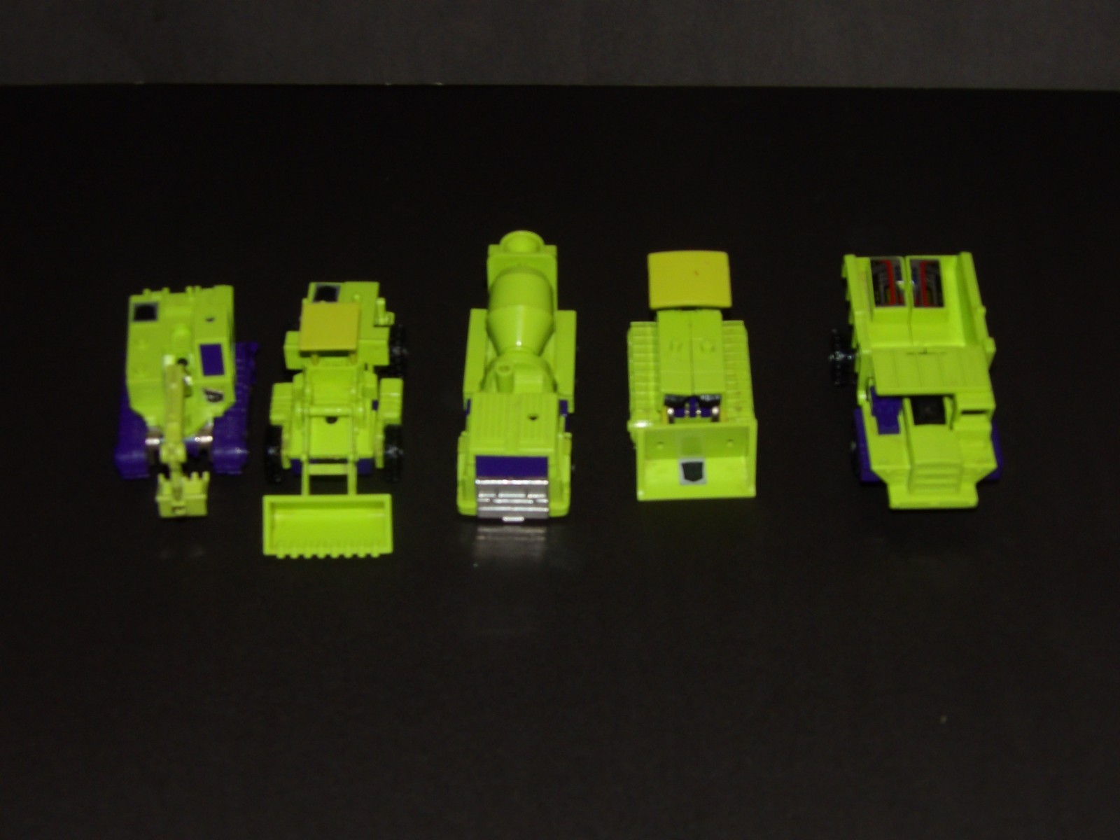 DEVASTATORS TRANSFORMERS G1 CONSTRUCTICONS LOTTO COME NUOVI DECEPTICONS