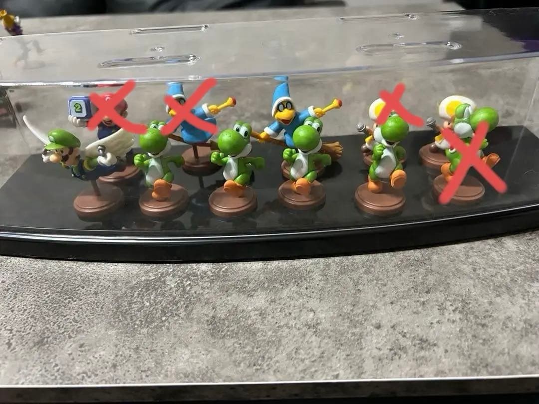 Choco Egg Super Mario Figure Set 7