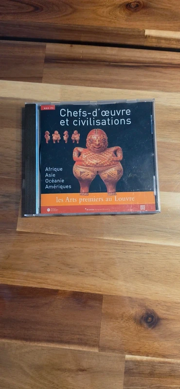 CD-ROM Chefs-d’œuvre et civilisations – Les Arts premiers au Louvre