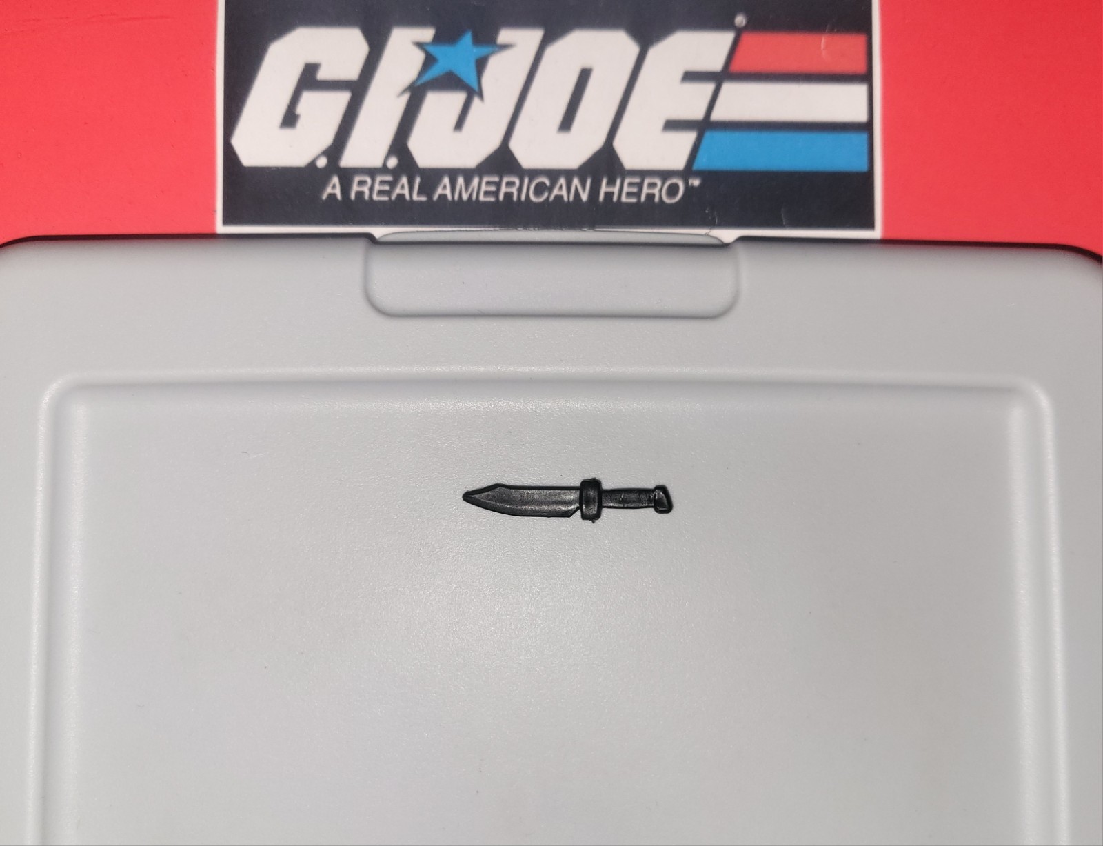 Accessorio coltello GI Joe Cobra Night Landing 1985 originale anni 80 Hasbro ininterrotto