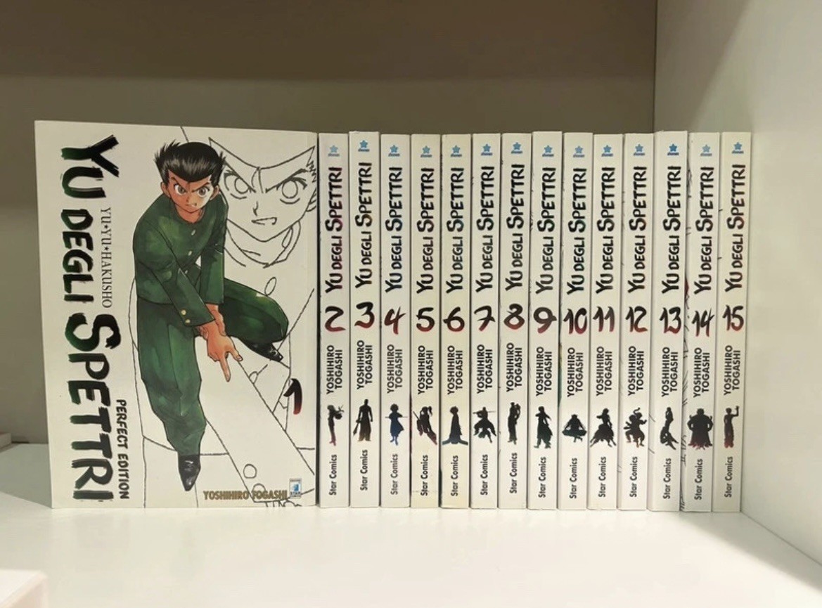 Yu degli Spettri 1-15 Serie Completa Perfect Edition Manga Star Comics