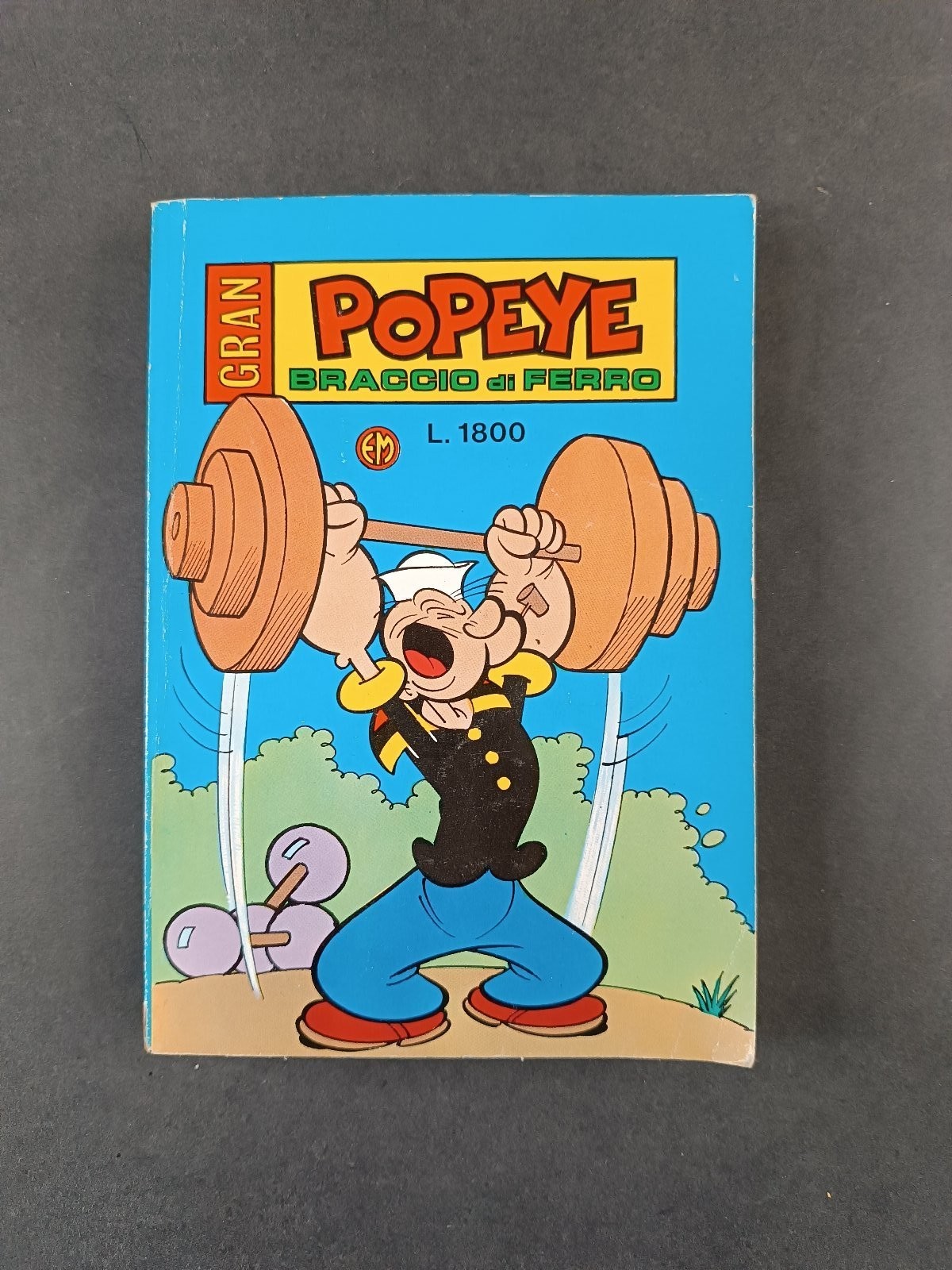 Fumetto POPEYE GRAN POPEYE BRACCIO di Ferro n 19 - Ed Metro