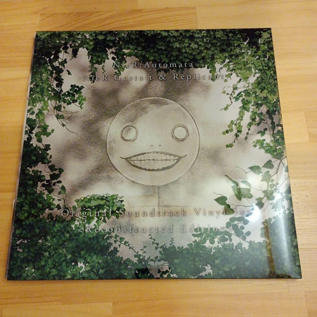 NieR Original Soundtrack Reconstructed Edition Clear Vinyl 2 LP Set Square Enix