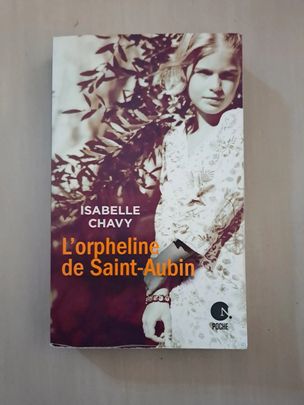 Livre L'orpheline de Saint-Aubin