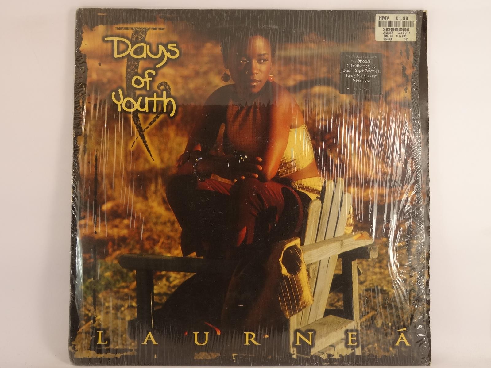LAURNEA DAYS OF YOUTH (10) 5 Track 12" Single including Picture Sleeve SONY