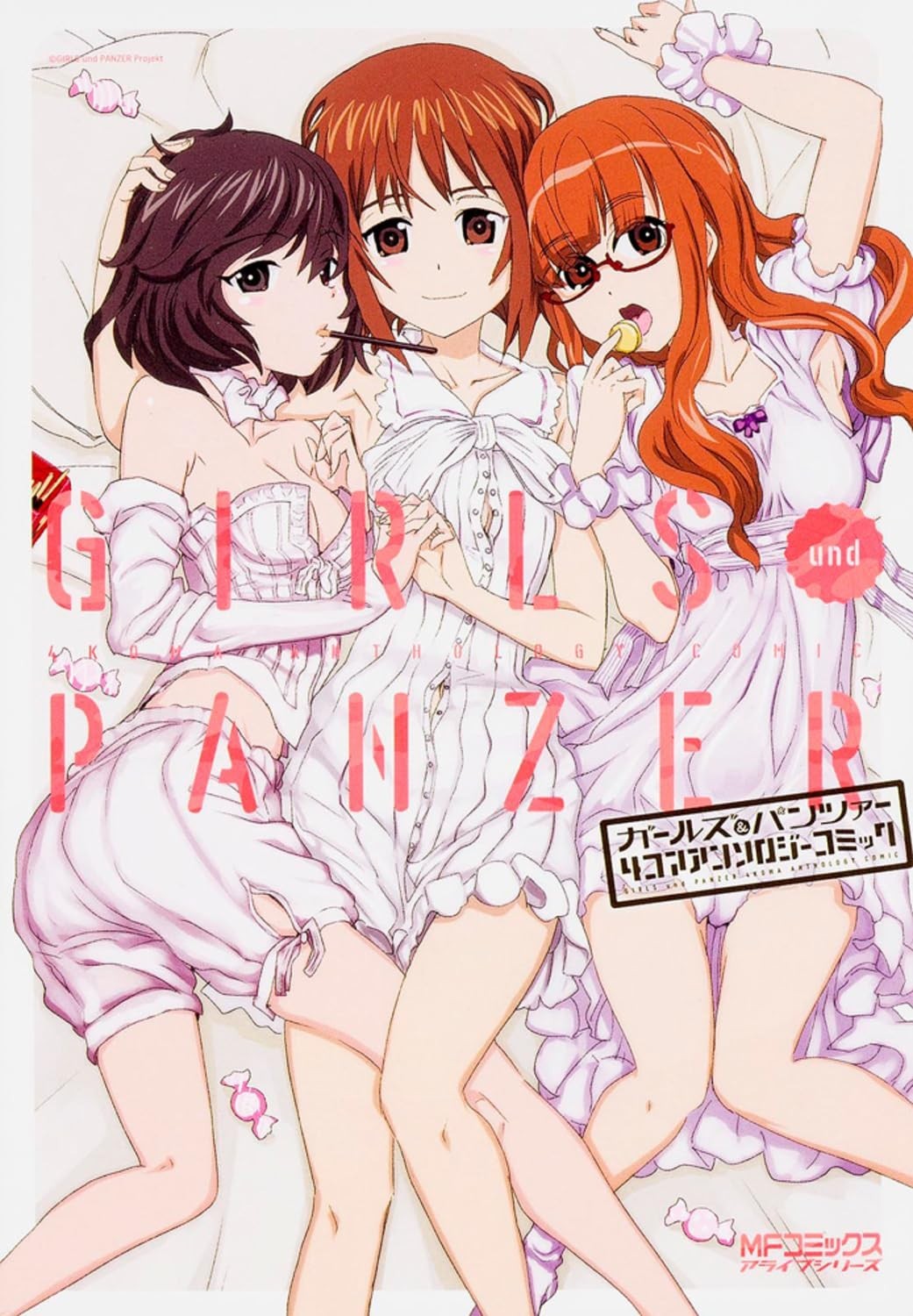 KADOKAWA / Media Factory Girls & Panzer 4-Panel Anthology Comic MF Comics Alive