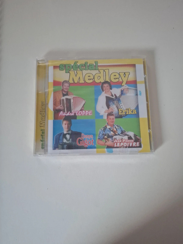 Cd spécial medley André loppe erika Denys gigot jean Pierre lepoivre