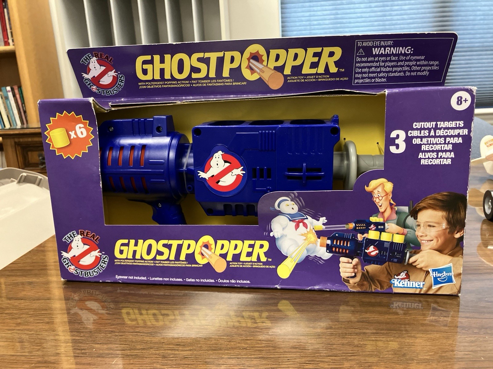 Kenner The Real Ghostbusters GHOSTPOPPER nuovo scatola danneggiata riedizione 2020