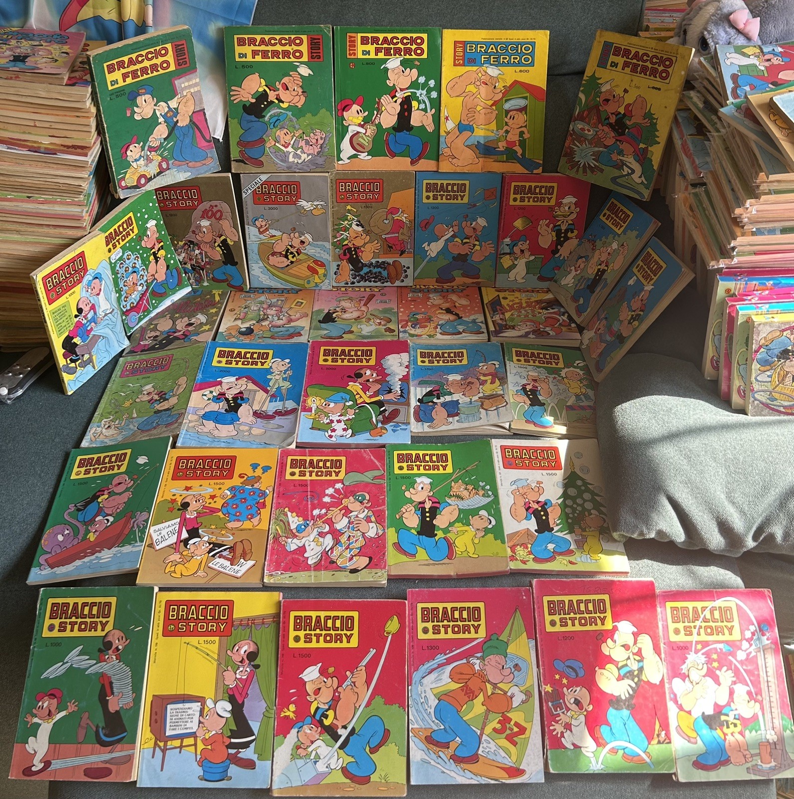 Braccio di ferro Story n. 35 giornalini fumetti lotto