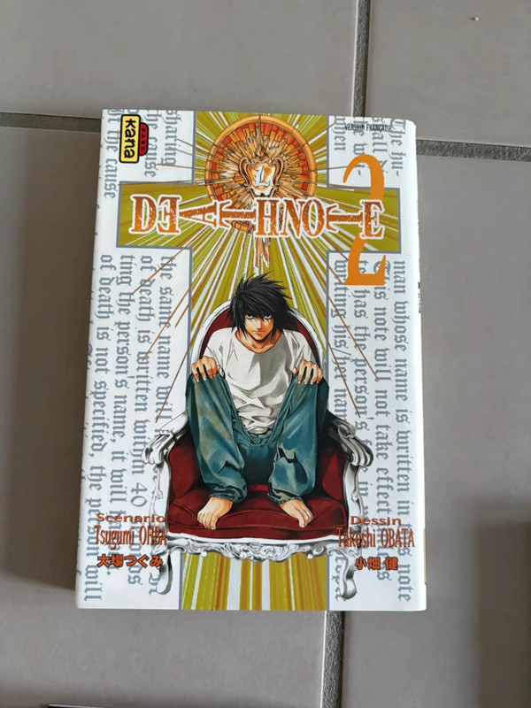 Death note manga tome 2