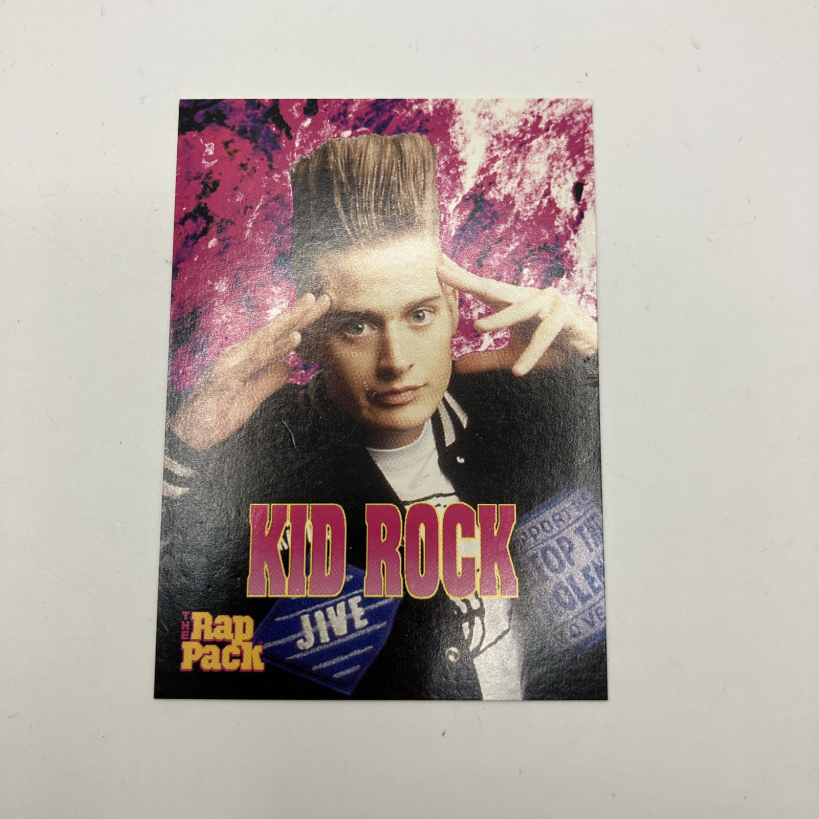 1991 come nuove Premier Cards The Rap Pack #63 Kid Rock Rookie Card