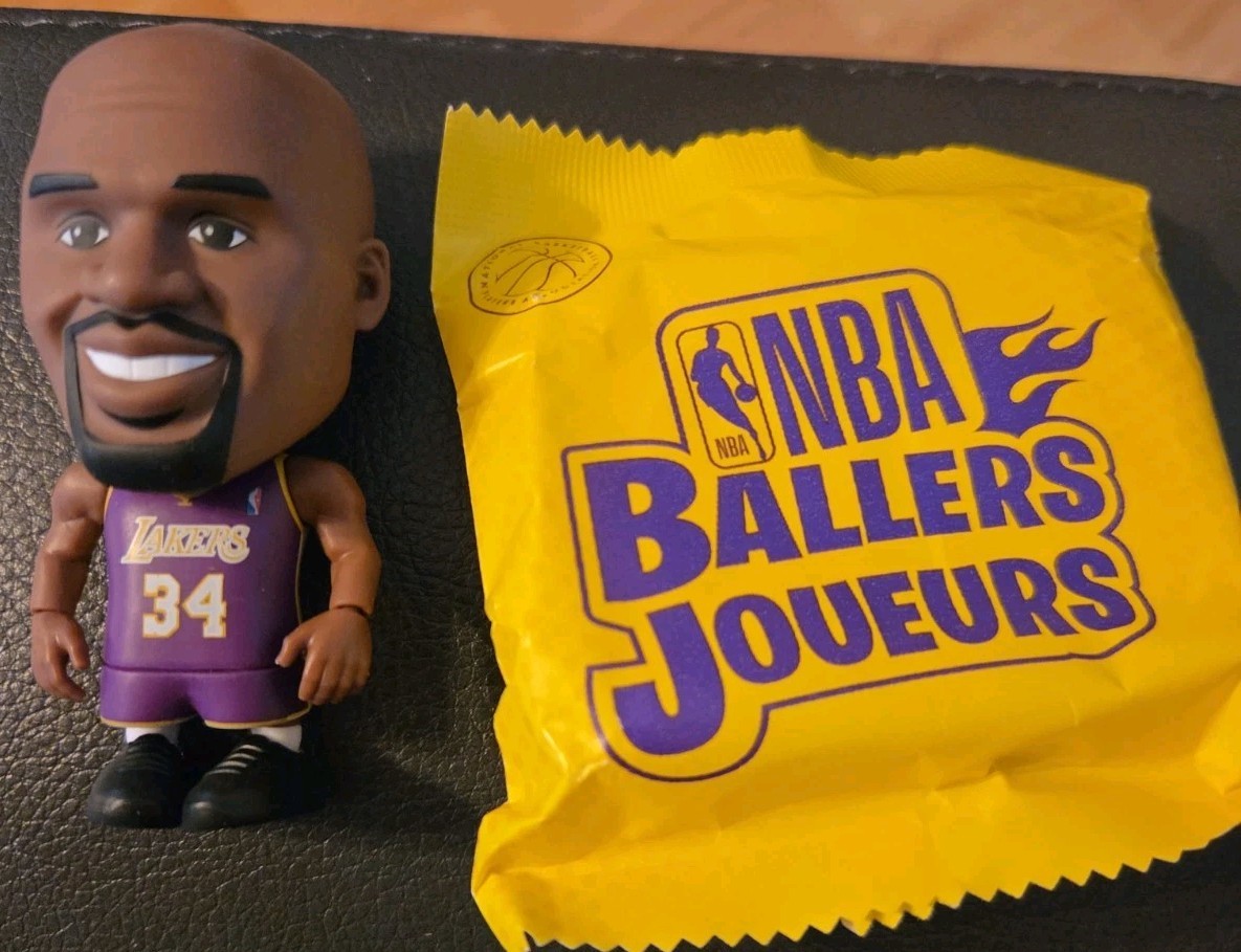NBA Ballers Series 2 Los Angeles Lakers Shaq In Purple Uni., NEW-OPEN Capsule 