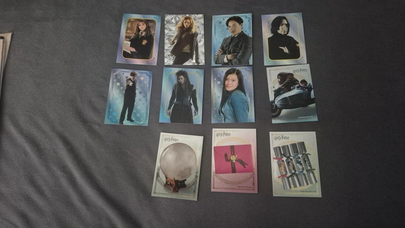 Harry Potter Evolution Trading Cards Panini lot cartes parallèles