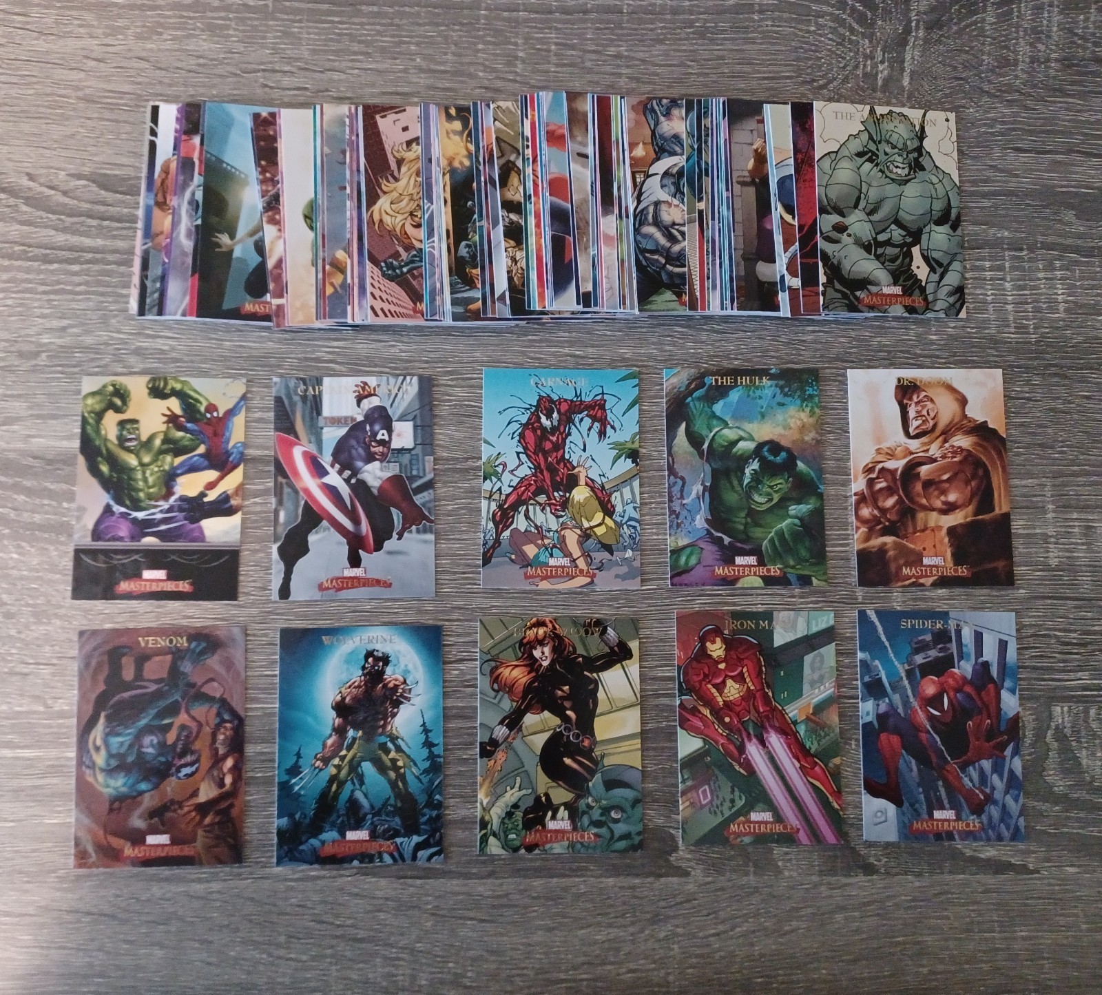 2007 Upper Deck Marvel Masterpieces Series One 90-Card Set