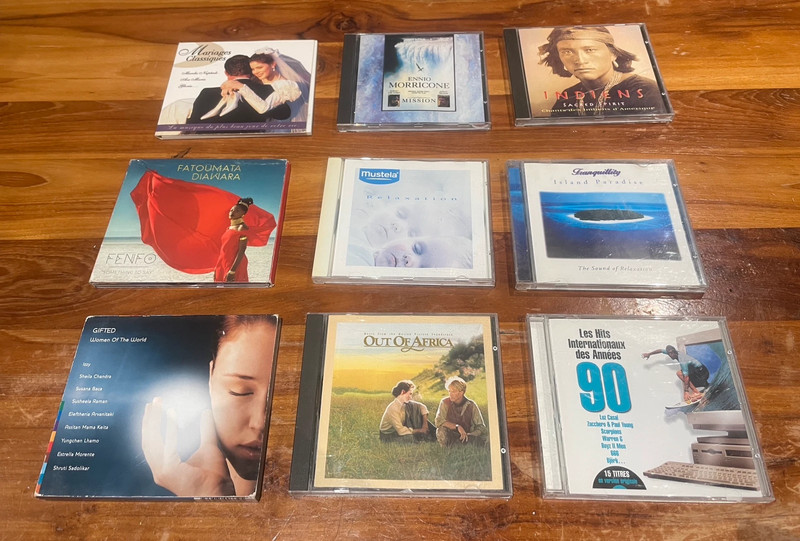9 albums cd