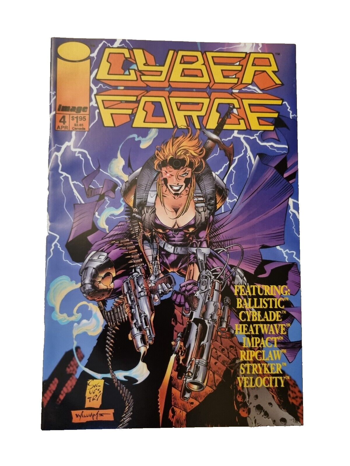 Cyberforce Universe Vol. 2, No. 4, April 1994 First Printing Image Comics