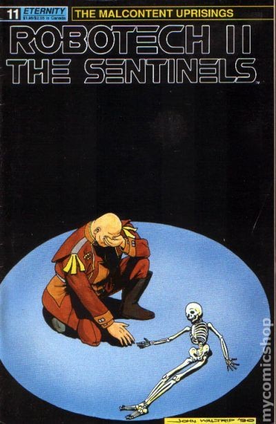 Robotech 2 Le Sentinelle Le Rivolte Malcontent #11 FN 1990 Immagine Stock