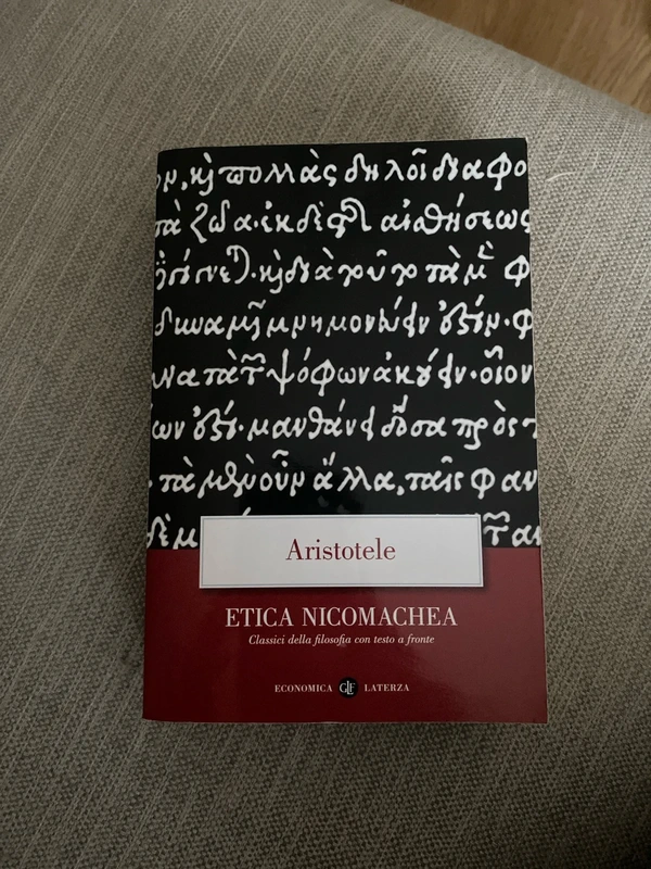 Aristotele Etica Nicomachea