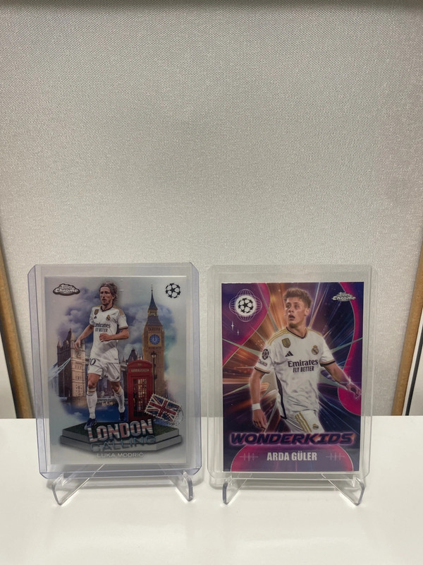2024 Topps Real Madrid Luka Modric London Calling / Arda Guler Wonderkids