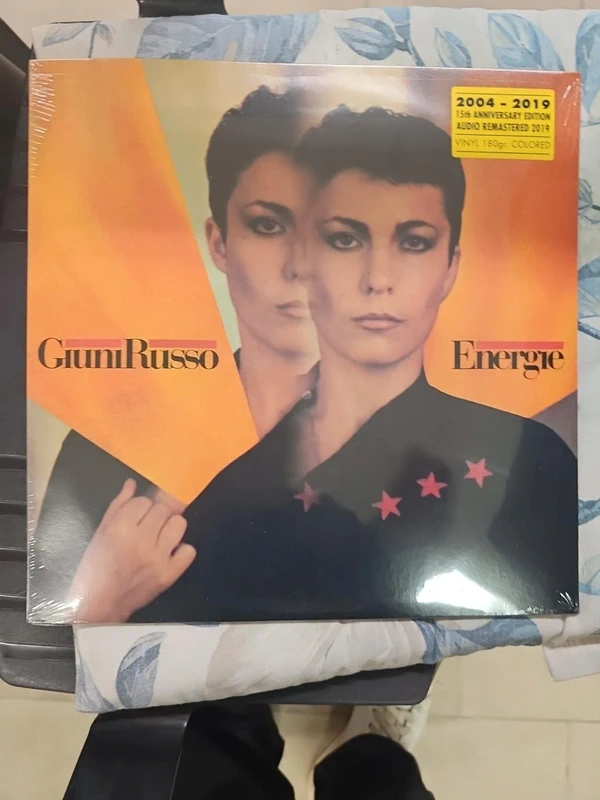 giuni russo energie lp vinile arancione 180g 2019 remastered sigillato