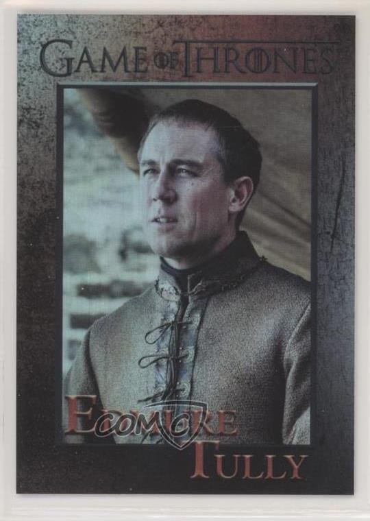 2020 Rittenhouse Game of Thrones stagione 8 Foilboard Edmure Tully #54 1s8