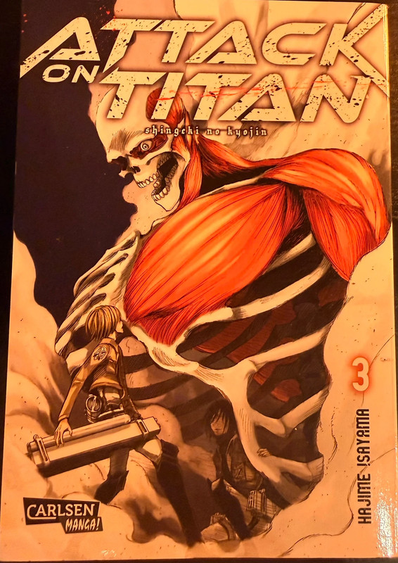 Attack on Titan Band 3 auf Deutsch