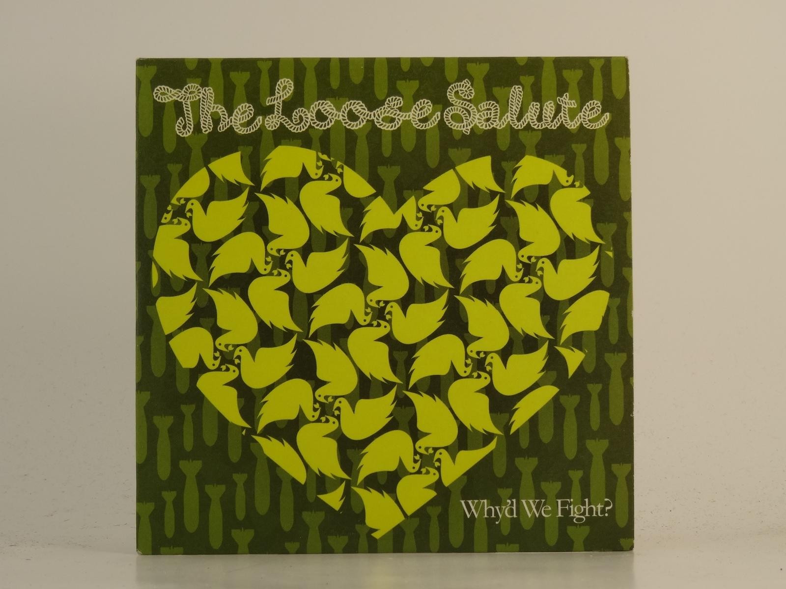 THE LOOSE SALUTE WHY'D WE FIGHT? (H1) 2 Track Promo CD Single including Card Sle