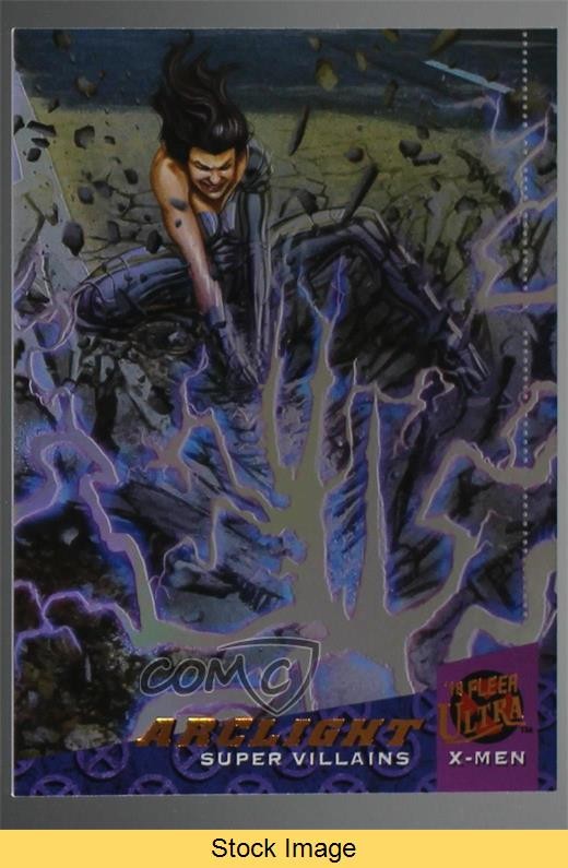 2018 Fleer Ultra Marvel X-Men Villains Rainbow Foil Arclight #112 READ 0wz4