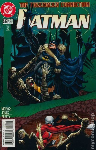Batman #532B Jones Edicola Variante FN+ 6.5 1996 Immagine Stock
