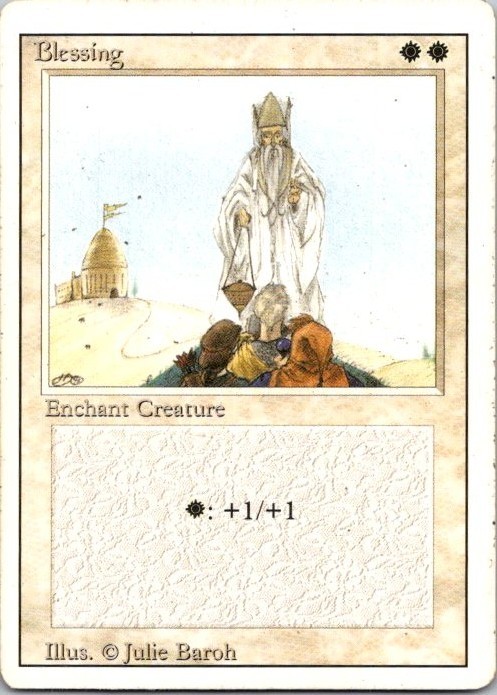 MTG Magic The Gathering Blessing Chronicles See Scan A